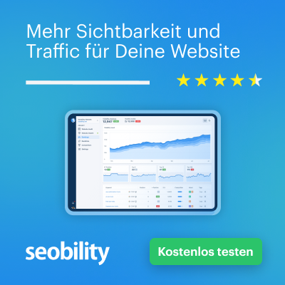 Seobility SEO-Tool kostenlos kennenlernen